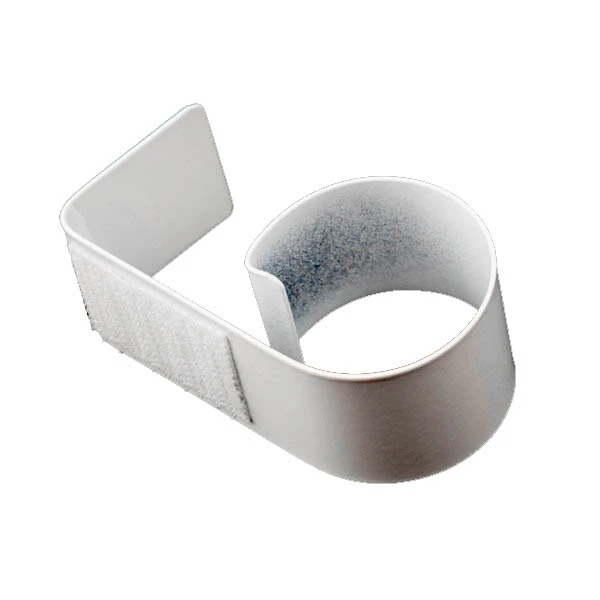 KLIPS metalowy z rzepem DO OBRUSÓW (skrtingów) 25-35MM