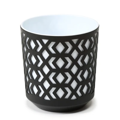 LAM-DONICZKA *AZTEK* 19CM CZARNY/BIAŁY