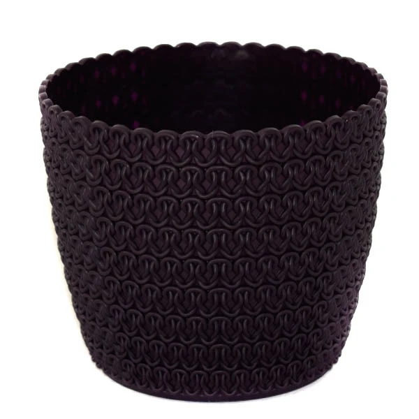 LAM-OSŁONKA *MAGNOLIA JERSEY* 19CM BAKŁAŻAN