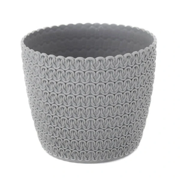 LAM-OSŁONKA *MAGNOLIA JERSEY* 22CM SZARY