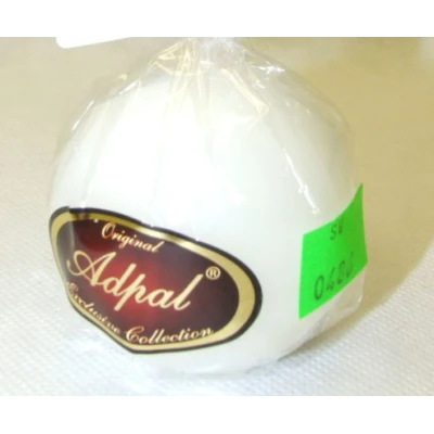 ADPAL-ŚWIECA KULA K-2 FI56 LAKIER BIAŁA/16/