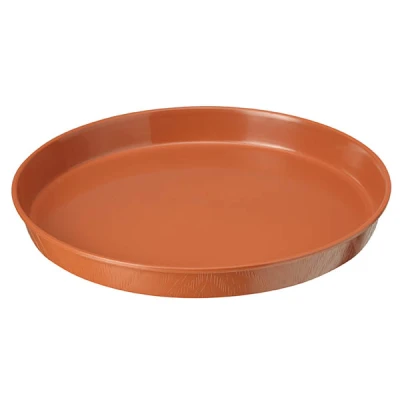 PODSTAWKA DREWNOPODOBNA * 0* TERRAKOTA 14,5cm