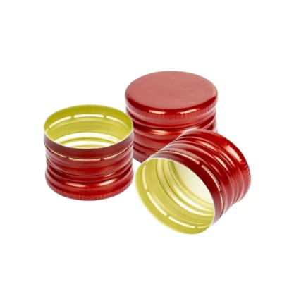 ZAKRĘTKA DO BUTELEK FI31,5/24  CZERWONE /OP.100SZT/ 634017