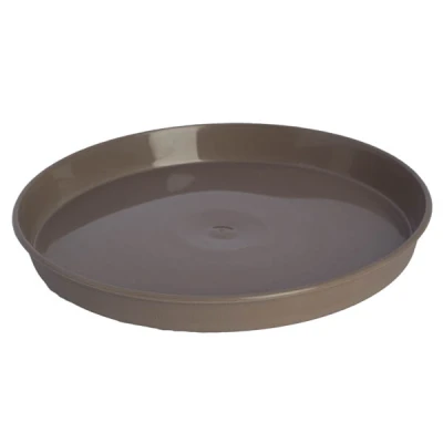 PODSTAWKA DREWNOPODOBNA * 3* SZARO-BEŻOWA 22,5 cm