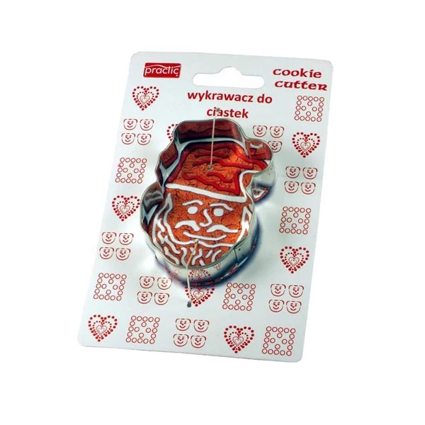 PRACTIC-WYKRAWACZ DO CIASTEK *GŁOWA MIKOLAJA*