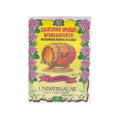 ZAMOJSCY-DROŻDŻE WINIARSKIE *UNIWERSALNE* A'10