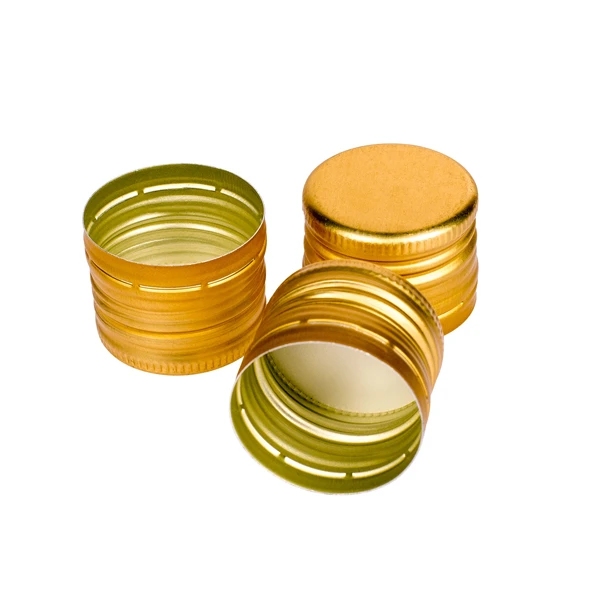 ZAKRĘTKA DO BUTELEK FI31,5/24  ZŁOTE A'6 634008