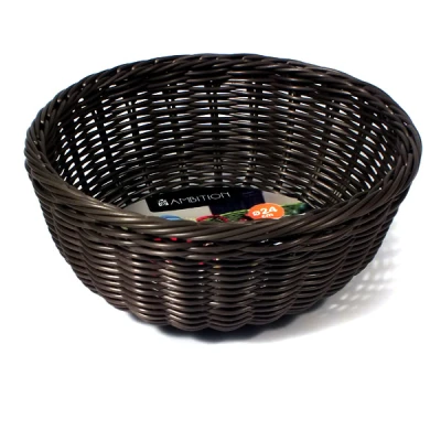 DAJAR-KOSZYK OKRĄGŁY FI24 H9,8 *SANTE* BROWN 30282