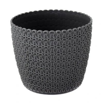 LAM-OSŁONKA *MAGNOLIA JERSEY* 16CM ANTRACYT