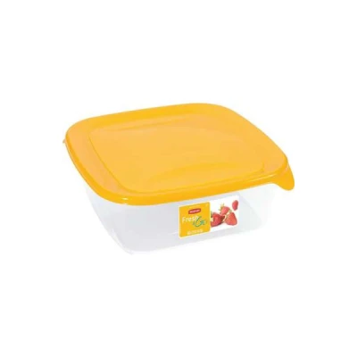 POJEMNIK DO ŻYWNOŚCI *FRESH-GO* 1,7 L Z/P KWADRAT 182237/182232