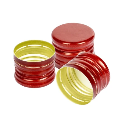 ZAKRĘTKA DO BUTELEK FI31,5/24  CZERWONE A'6 634007