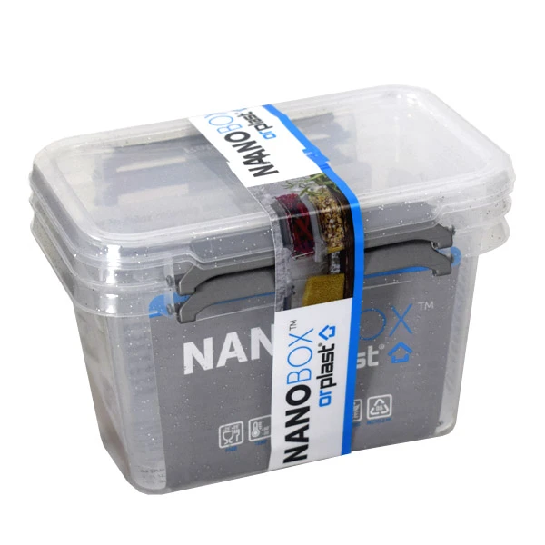 ZESTAW 2-POJEMNIKÓW 0,65L *NANO BOX* 3022