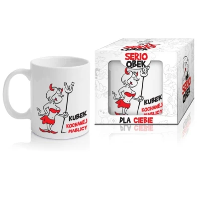 BG-KUBEK CERAMICZNY *DIABLICA*