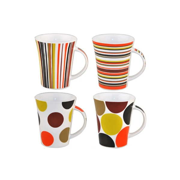 MON-KUBEK PASKI/KROPKI 350ML B18