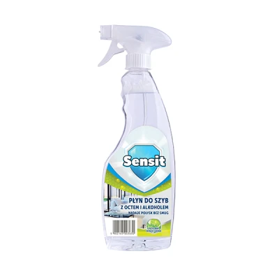 SENSIT PŁYN DO SZYB Z OCTEM I ALKOHOLEM 500ML SPRAY