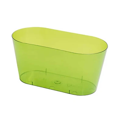 SKRZYNKA VULCANO 27 TRANSPARENTNA ZIELONA