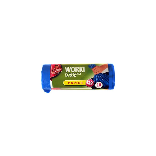 STELLA-WORKI DO SEGREGACJI ODPADÓW 120L A'10 NIEBIESKIE 7065