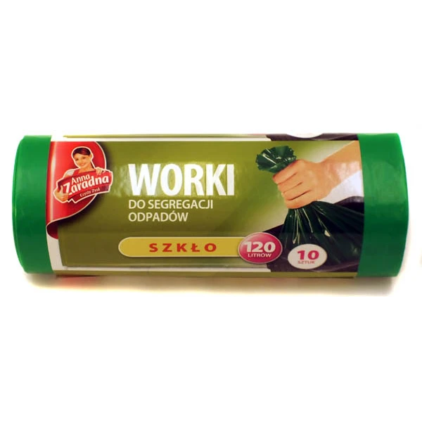 STELLA-WORKI DO SEGREGACJI ODPADÓW 120L A'10 ZIELONE 7072