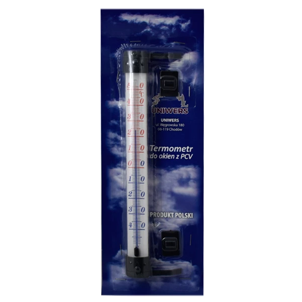 TERMOMETR ZAOKIENNY ŚREDNI  PRZYKLEJANY GRAFIT *ZSP*/35/