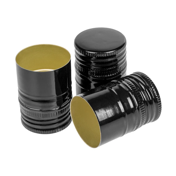 ZAKRĘTKA DO BUTELEK FI31,5/44  CZARNA A'6 634009