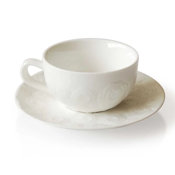 MON-FILIŻANKA ZE SPODKIEM 90ML *ROSE* 3680