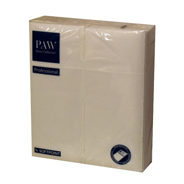 PAW-SERWETKI 32X38 POCKET SOFTPOINT UNICOLOR WHITE PUNP000000