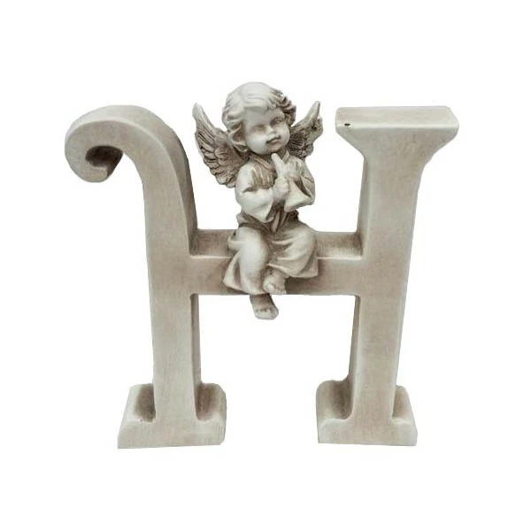 TOM-FIGURKA ANIOŁEK 13CM LITERA *H* AZ39