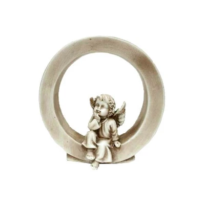 TOM-FIGURKA ANIOŁEK 13CM LITERA *O* AZ46