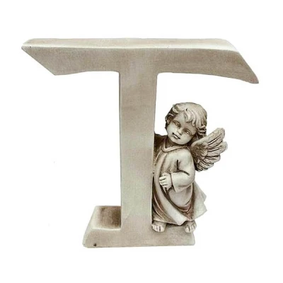 TOM-FIGURKA ANIOŁEK 13CM LITERA *T* AZ50