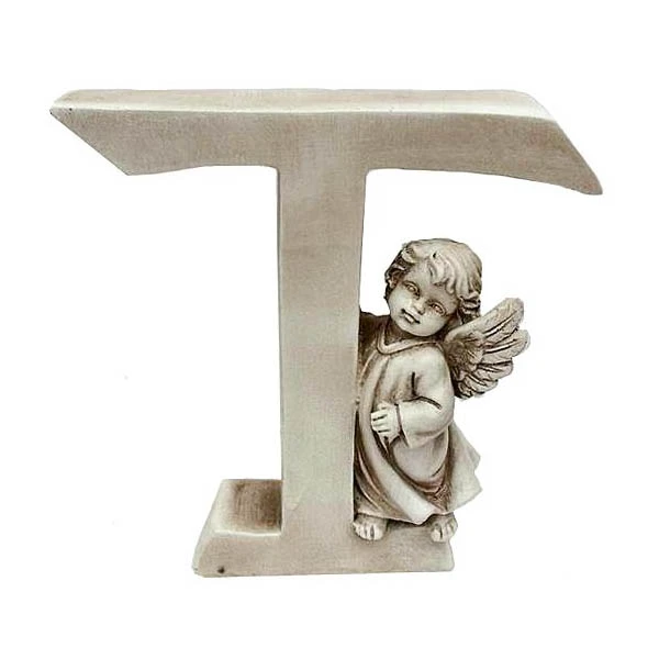 TOM-FIGURKA ANIOŁEK 13CM LITERA *T* AZ50