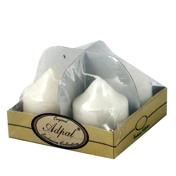 ADPAL-ŚWIECA KLASYCZNA ADWENTOWA 50/40 LAKIER BIAŁA