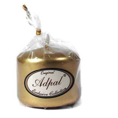 ADPAL-ŚWIECA KLUBOWA KL-1 METALIK ZŁOTA