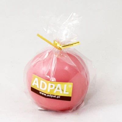 ADPAL-ŚWIECA KULA K-2 FI56 PUDROWY RÓŻOWY