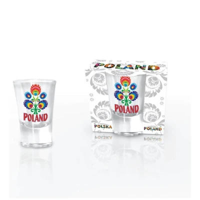 BG-KIELISZEK 0,35 FOLK *KWIAT*