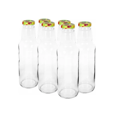 BIO-BUTELKA 750ML Z KOLOROWĄ ZAKRĘTKĄ 134750