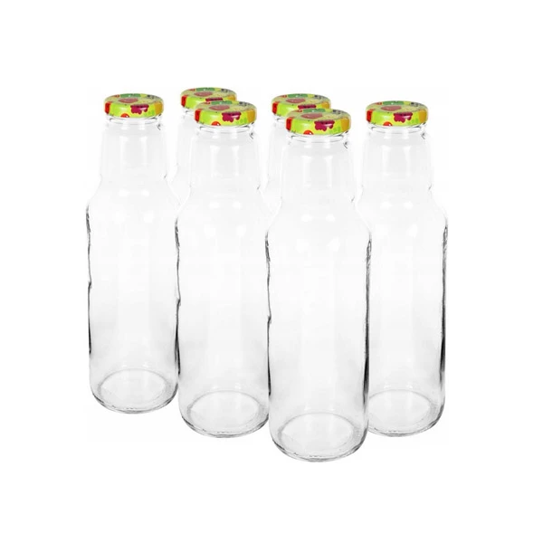 BIO-BUTELKA 750ML Z KOLOROWĄ ZAKRĘTKĄ 134750