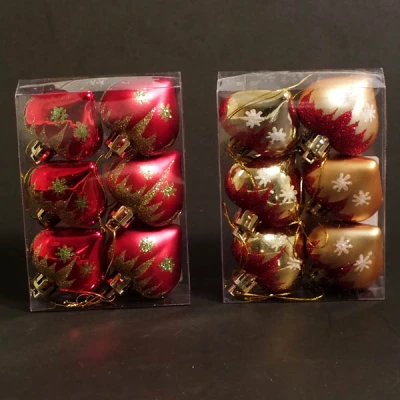 CH-PKL. 6 BOMBEK DEKOR *SERDUSZKO* H 4CM *BAI1178*