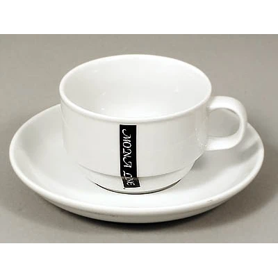 FEN-FIL+SPODEK *MONA* 180ML PORCELANA BIAŁA YM2905A