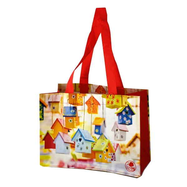 GAM-TORBA PP TKANY *KOLOROWE DOMKI*