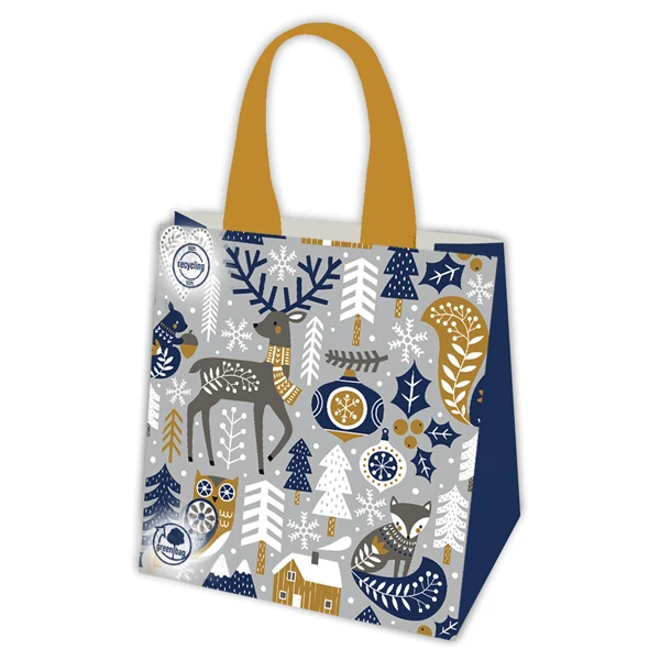 GAM-TORBA PP TKANY *ŚWIĄTECZNA ZIMOWE KLIMATY* 34X34X18