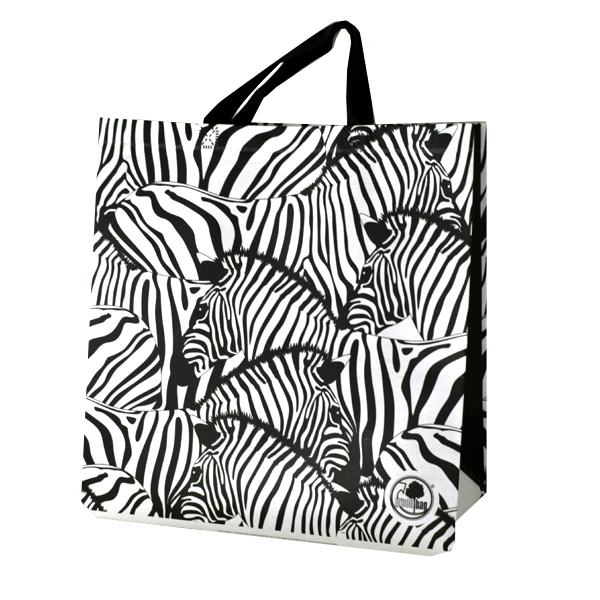 GAM-TORBA SONICZNA LAMINOWANA  *ZEBRA CZARNO-BIAŁA*