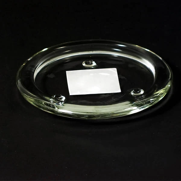 GARDEN-ŚWIECZNIK SZKLANY (TALERZ) *C8574-3*