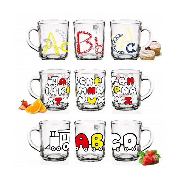 GLA-KUBEK SZYMEK 250ML LITERKI