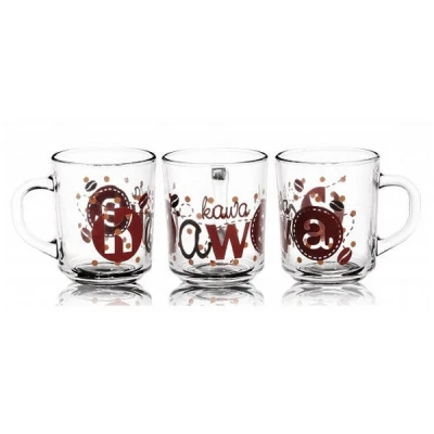 GLASMARK-KUBEK SZYMEK 250ML *KAWA 2*