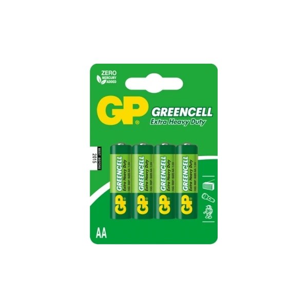 GP-KPL.4 BATERII GREENCELL R6 AA 1,5V 15G-UE4