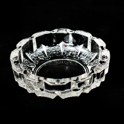 MMG-POPIELNICZKA SZKLANA OKRĄGŁA 12CM  MM-476-1