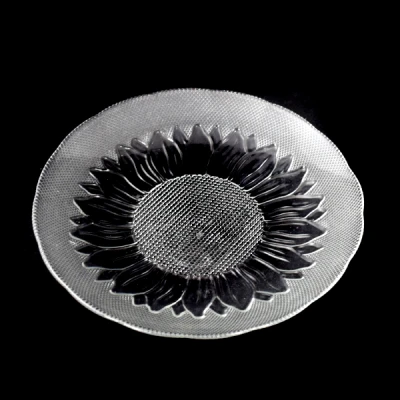 MMG-TALERZ DESER SZKLANY *SŁONECZNIK* 51115