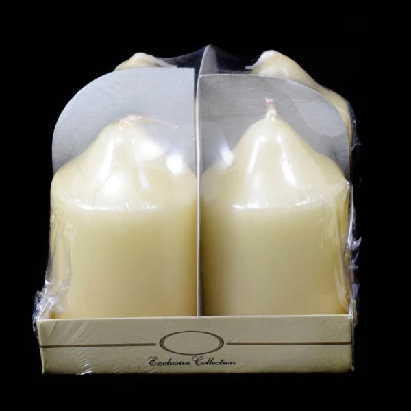 ADPAL-KPL.4 ŚWIEC ADWENTOWYCH 80/50 LAKIER ECRU