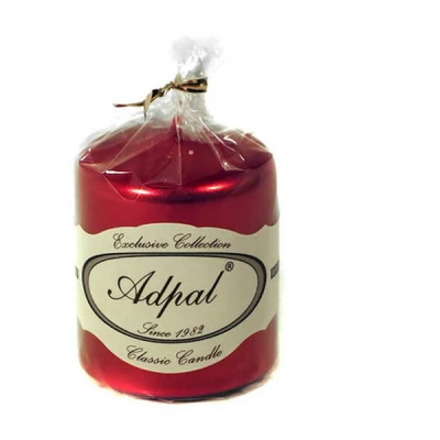 ADPAL-ŚWIECA KLUBOWA KL-2 70/58 METALIK CZERWONA