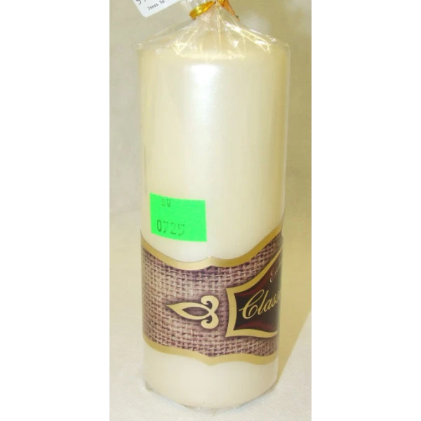 ADPAL-ŚWIECA KLUBOWA KL-5 METAL PERLA ECRU